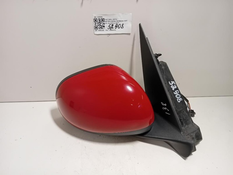 Retrovisore Esterno ANT DX 026344 5 FILE Fiat 500L 2013
