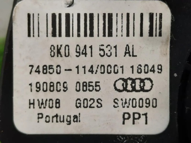 Interruttore Illuminazione 8K0 941 531 AL Audi Q5 8RB 2012