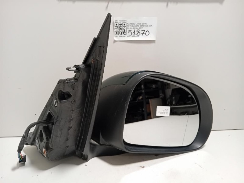 Retrovisore Esterno ANT DX 5 FILI 735558564 Fiat 500L Living 2013