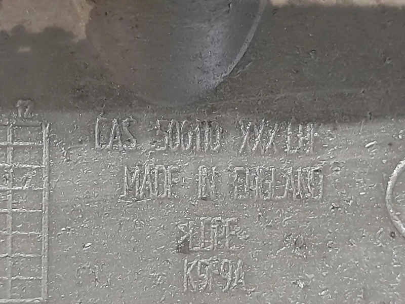 Paraspruzzi Parafango POST SX CAS500110 Land Rover Range Rover Sport I 2005