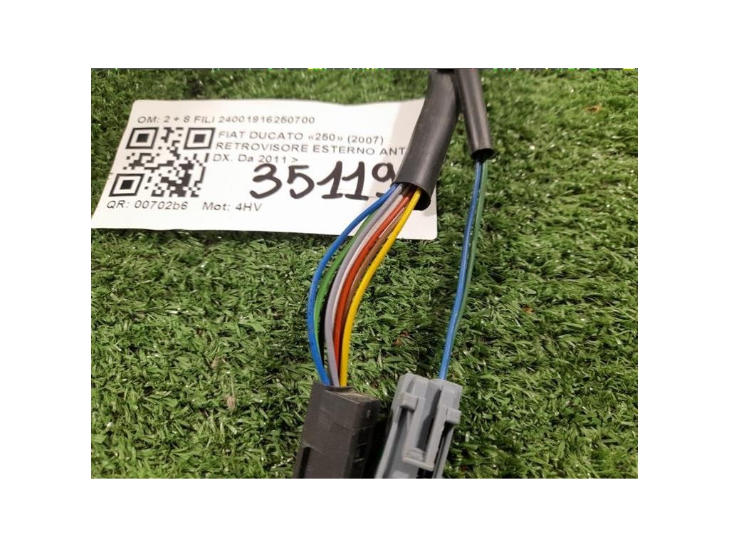 Retrovisore Esterno ANT DX 2 + 8 FILI 24001916250700 Fiat Ducato 250 2007