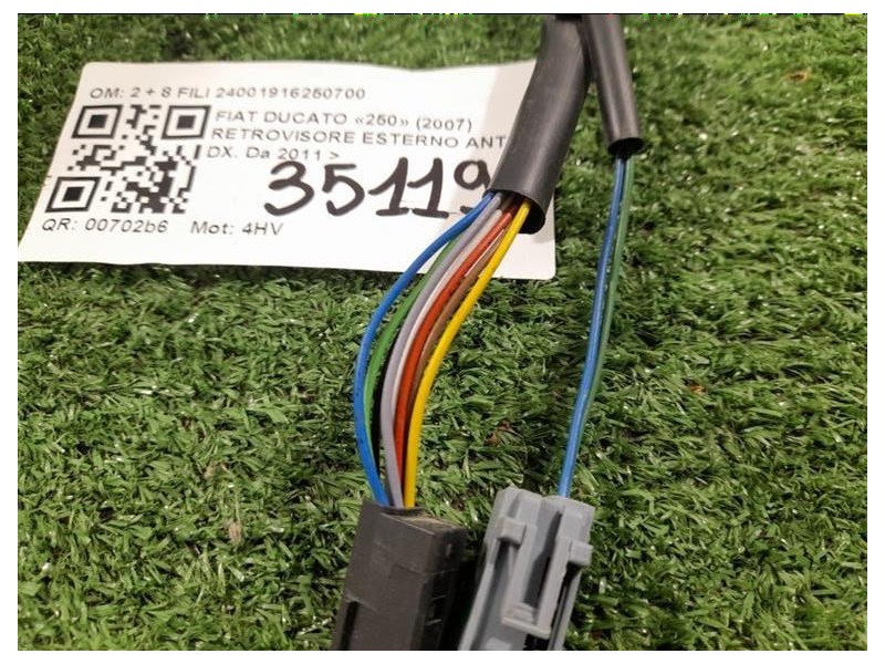 Retrovisore Esterno ANT DX 2 + 8 FILI 24001916250700 Fiat Ducato 250 2007