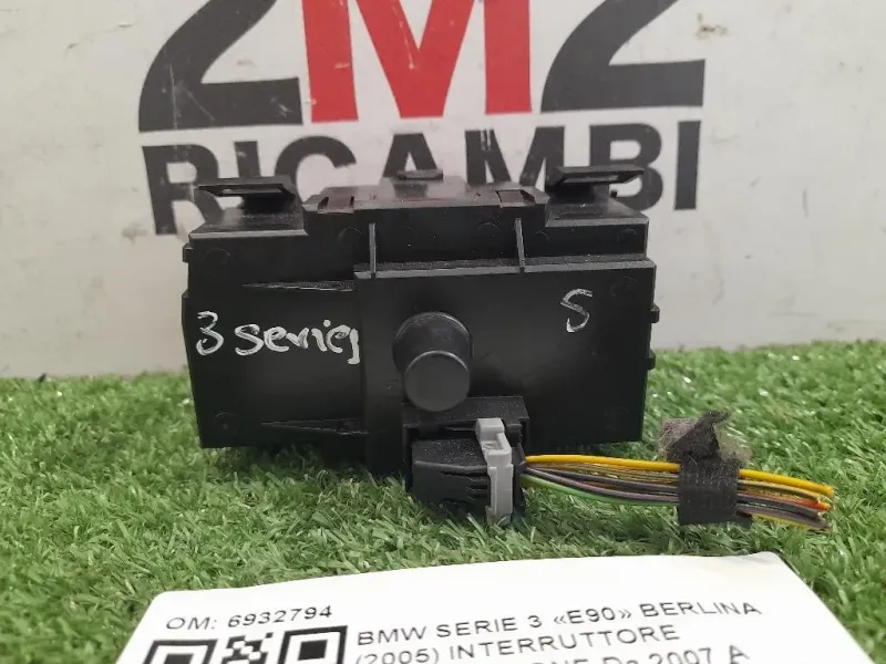 Interruttore Illuminazione 6932794 Bmw Serie 3 E90 Berlina 2005