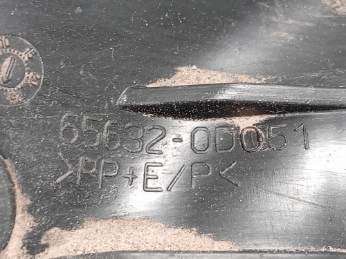 Paraspruzzi Parafango POST SX