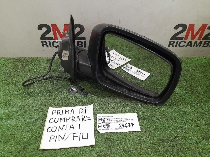 Retrovisore Esterno ANT DX K1CE20TZZAE Fiat Freemont 2011