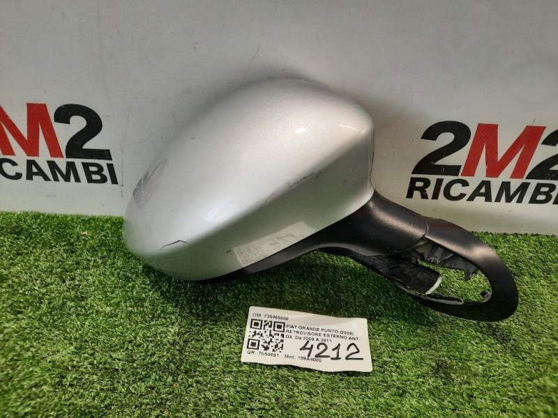Retrovisore Esterno ANT DX 735465558 Fiat Grande Punto 2009