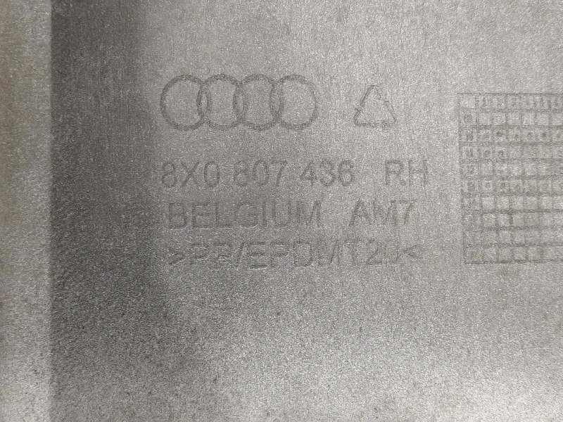 Paraurti Angolare ANT DX 8X0807436 RH Audi A1 8XA Sportback 2012
