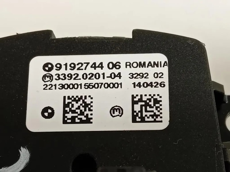 Interruttore Illuminazione 9192744 06 Bmw Serie 5 F10 Berlina 2010