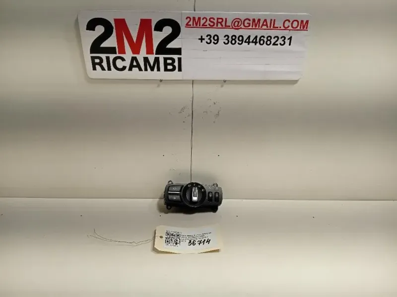 Interruttore Illuminazione 9192746 03 Bmw Serie 5 F10 Berlina 2010