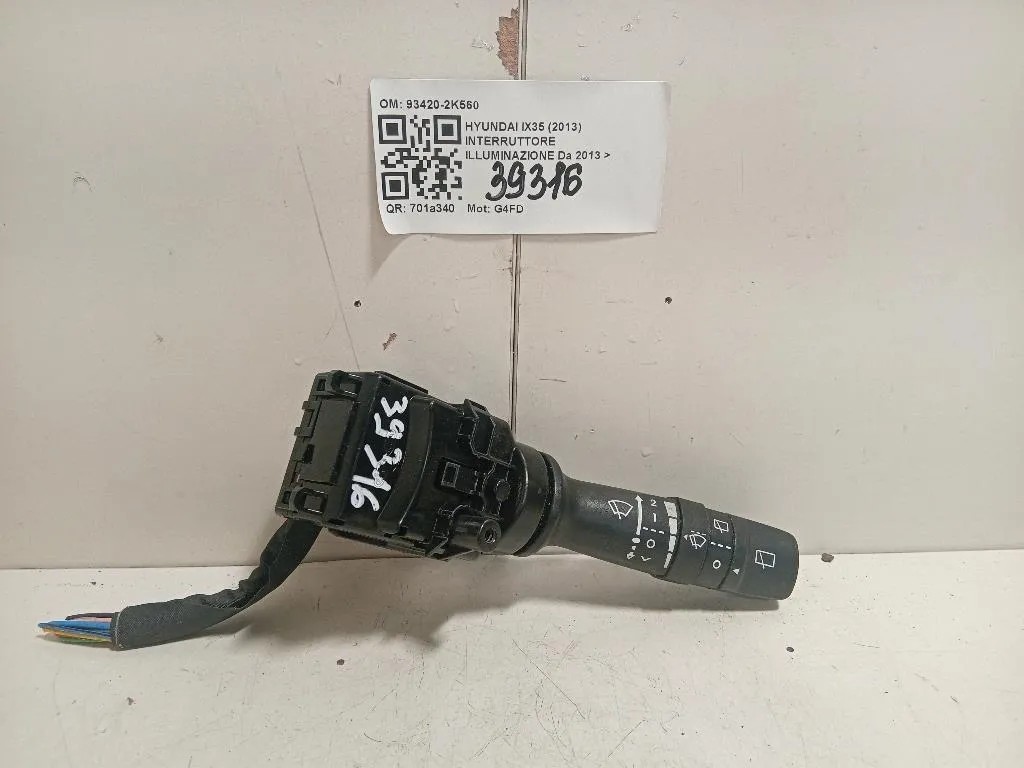 Interruttore Illuminazione 93420-2K560 Hyundai IX35 2013