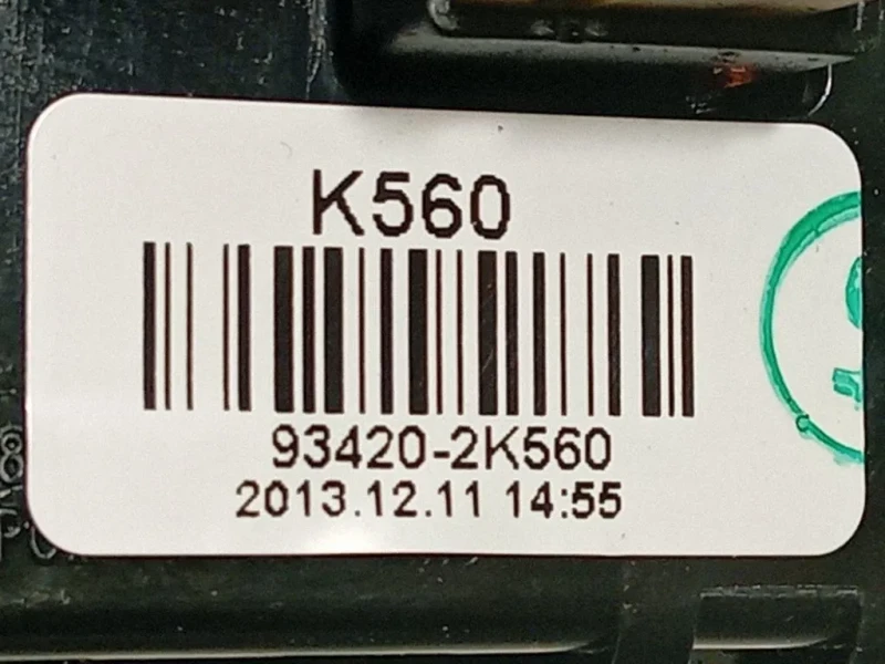 Interruttore Illuminazione 93420-2K560 Hyundai IX35 2013