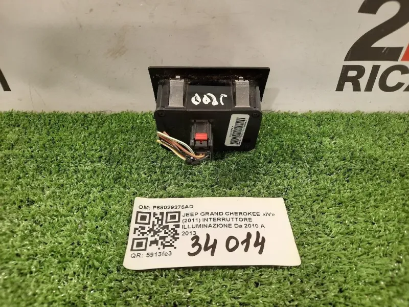 Interruttore Illuminazione P68029275AD Jeep Grand Cherokee IV 2011