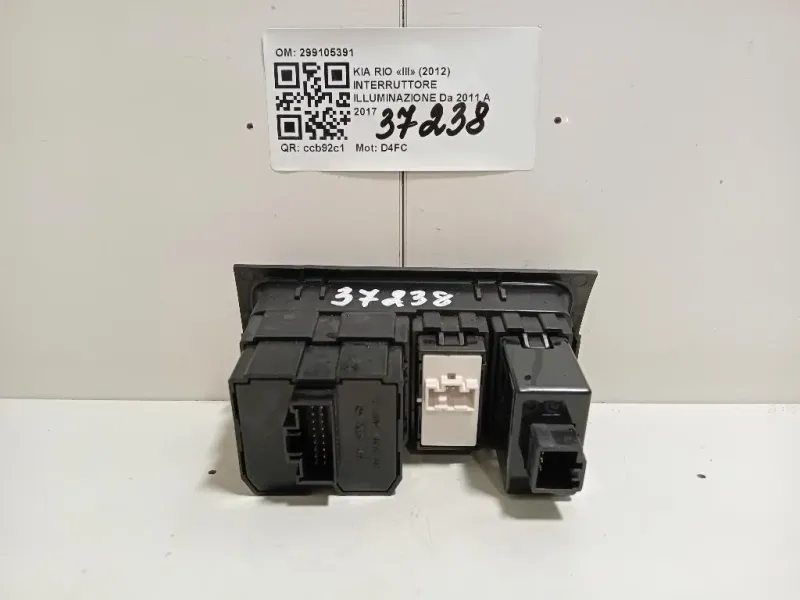 Interruttore Illuminazione 299105391 Kia RIO III 2012