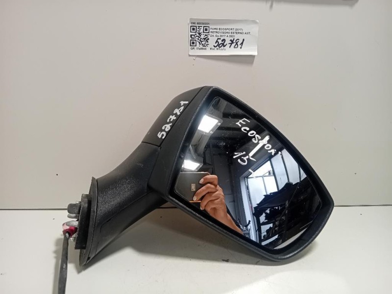 Retrovisore Esterno ANT DX 60030001 5 FILE Ford Ecosport 2017