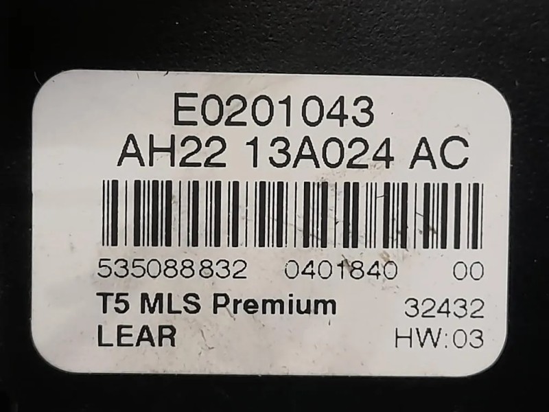 Interruttore Illuminazione AH22-13A024-AC Land Rover Range Rover Sport I 2005