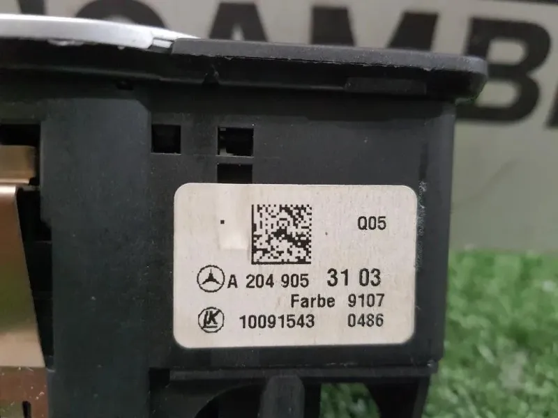 Interruttore Illuminazione A2049053103 Mercedes Classe CLC Cl203 2008