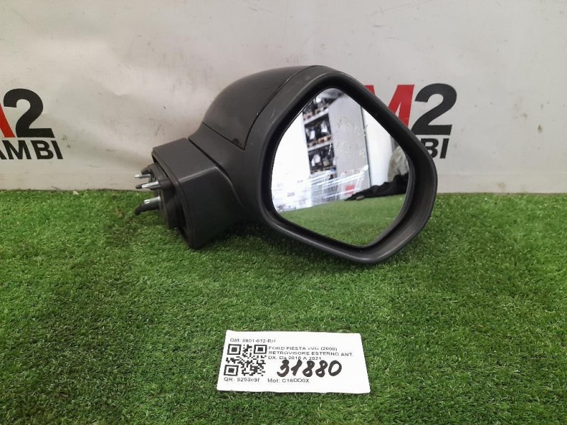 Retrovisore Esterno ANT DX 8801-012-RH Ford Fiesta VI 2008