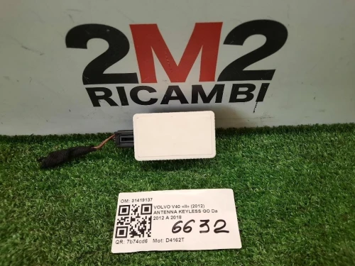 Antenna Keyless GO 31419137 ANTENNA Volvo V40 II 2012