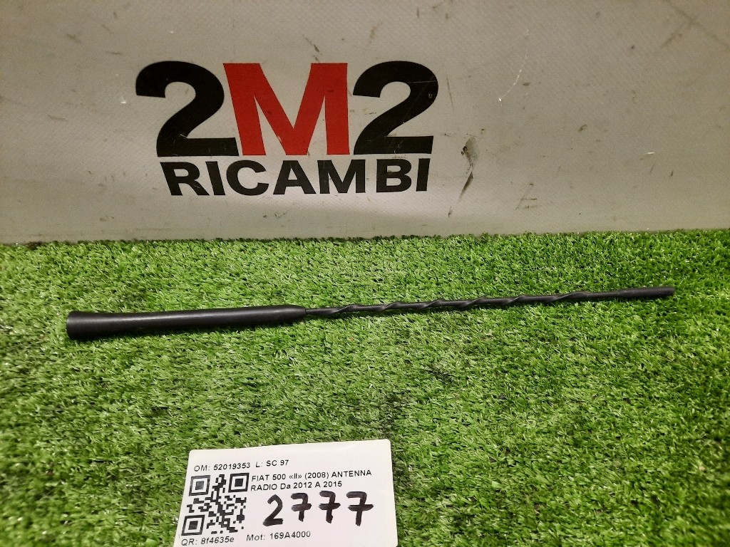 Antenna Radio 52019353 Fiat 500 II 2008