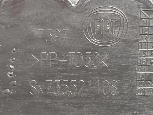 Paraurti Angolare ANT SX 735521108 Fiat Panda II 2012