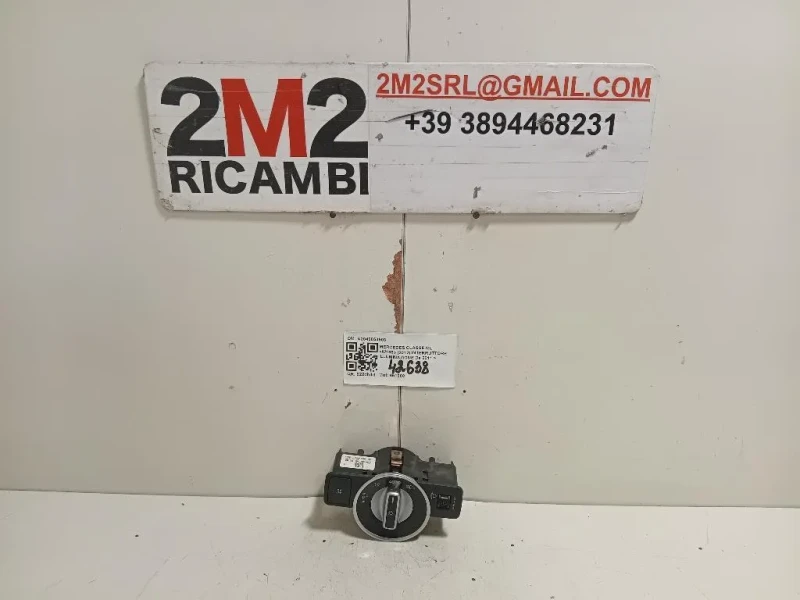 Interruttore Illuminazione A2049053503 Mercedes Classe ML W166 2012