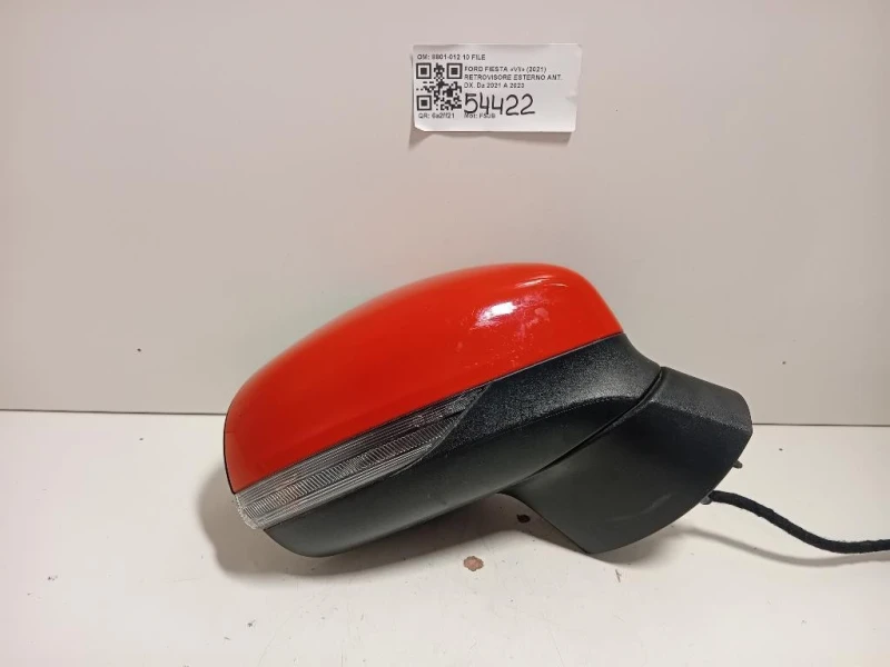 Retrovisore Esterno ANT DX 8801-012 10 FILE Ford Fiesta VII 2021