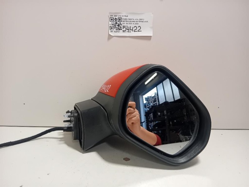 Retrovisore Esterno ANT DX 8801-012 10 FILE Ford Fiesta VII 2021