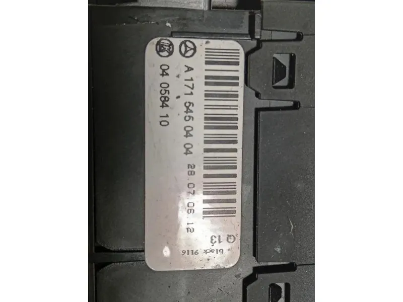 Interruttore Illuminazione A1715450404 Mercedes Classe SLK R171 2004