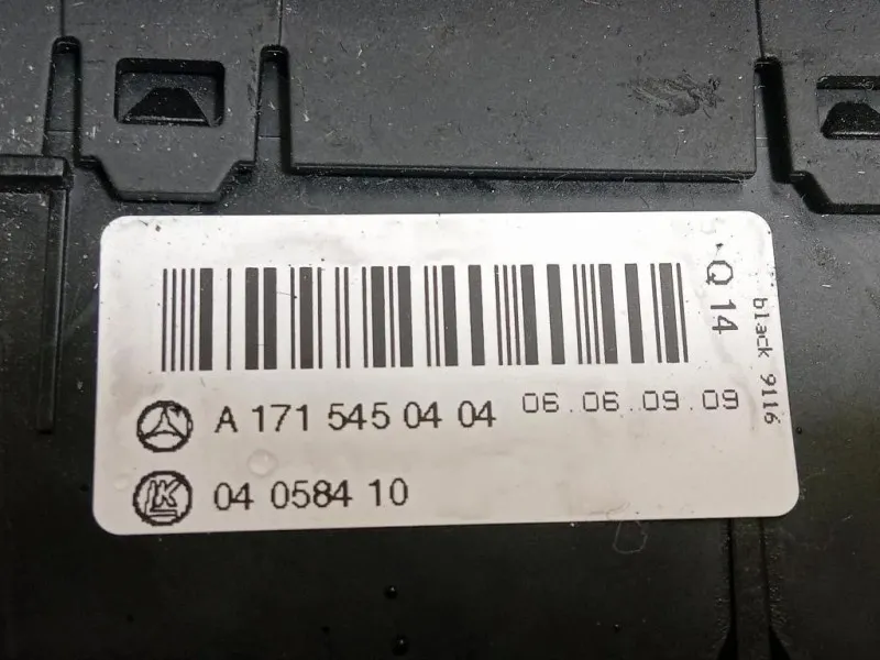 Interruttore Illuminazione A1715450404 Mercedes Classe SLK R171 2004