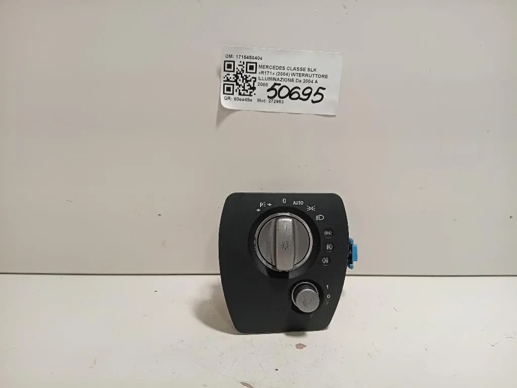 Interruttore Illuminazione 1715450404 Mercedes Classe SLK R171 2004