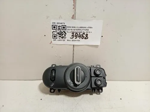 Interruttore Illuminazione 6824878 Mini MINI Clubman F54 2019