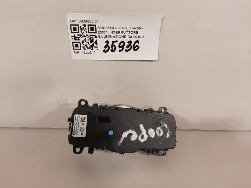 Interruttore Illuminazione 6824880 01 Mini MINI Cooper R56 2007