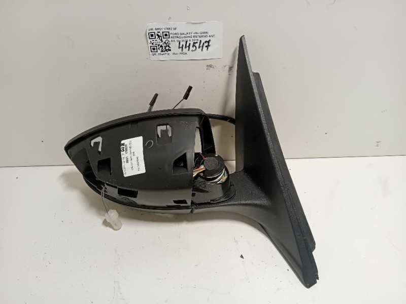 Retrovisore Esterno ANT DX 6M21 17682 XF 6 FILI Ford Galaxy III 2006