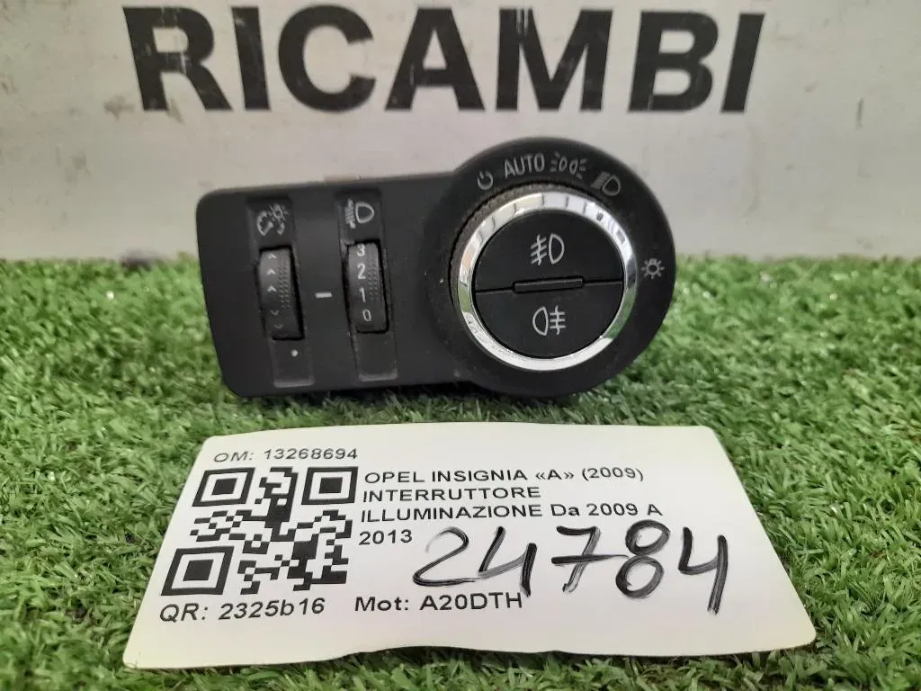 Interruttore Illuminazione 13268694 Opel Insignia A 2009