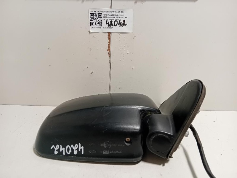 Retrovisore Esterno ANT DX 3 FILI RETROVISORE ESTERNO ANT DX Ford Ranger I 1999