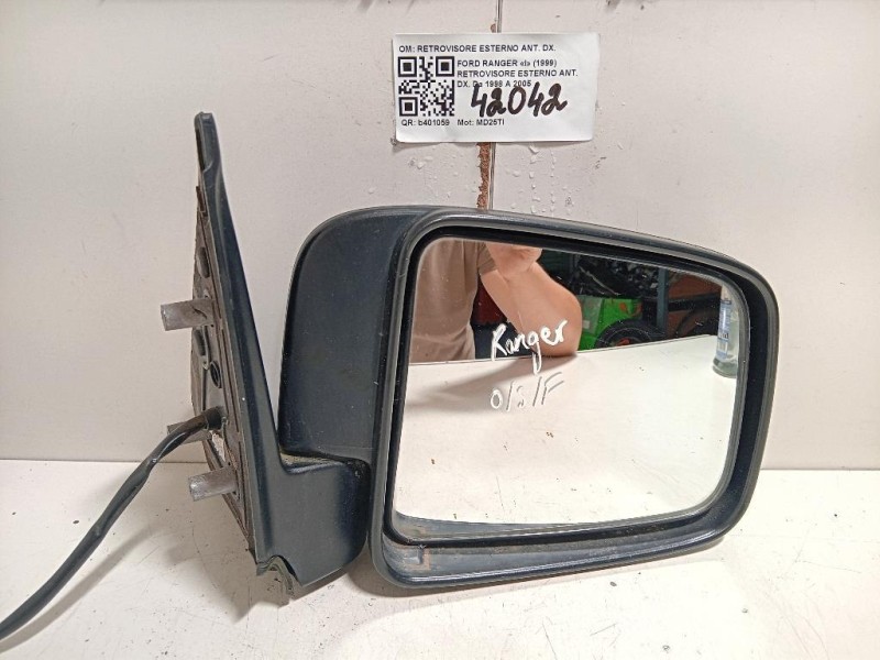 Retrovisore Esterno ANT DX 3 FILI RETROVISORE ESTERNO ANT DX Ford Ranger I 1999
