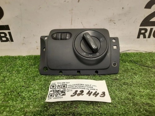 Interruttore Illuminazione 1K2 858 341 Volkswagen GOLF VI 2009