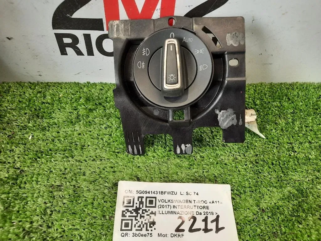 Interruttore Illuminazione 5G0941431BFWZU Volkswagen T-roc 2017