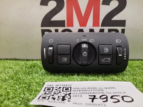 Interruttore Illuminazione 30739413 Volvo XC60 I 2009