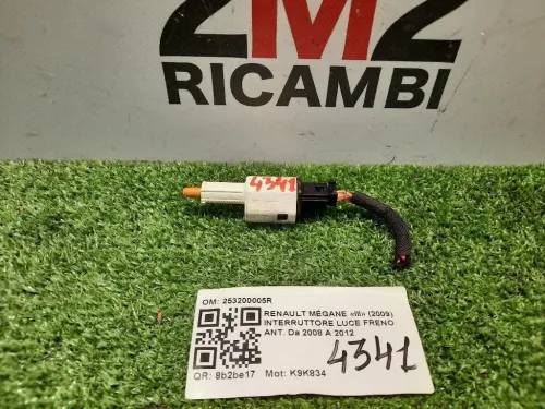 Interruttore LUCE Freno ANT 253200005R PRDALE Renault Mégane III 2009