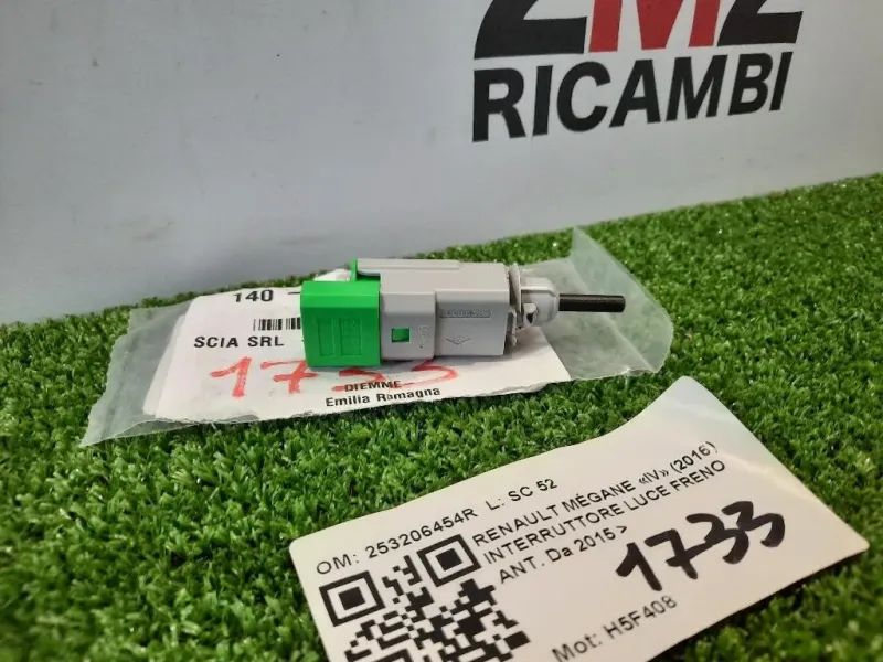 Interruttore LUCE Freno ANT 253206454R Renault Mégane IV 2016