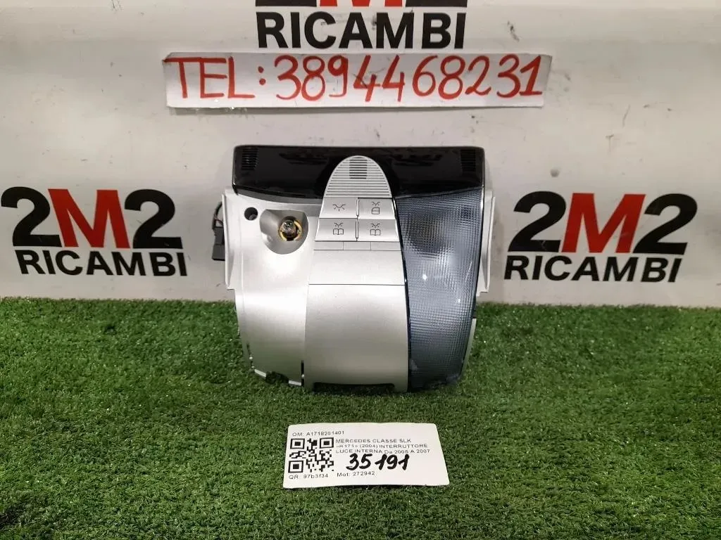 Interruttore LUCE Interna A1718201401 Mercedes Classe SLK R171 2004