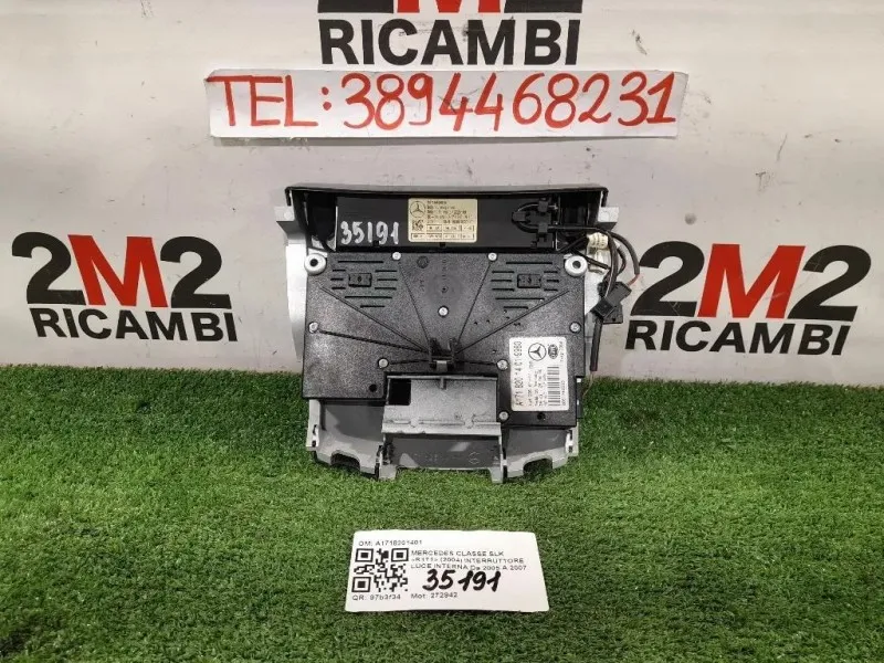 Interruttore LUCE Interna A1718201401 Mercedes Classe SLK R171 2004