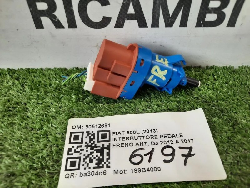 Interruttore Pedale Freno ANT 50512681 Fiat 500L 2013