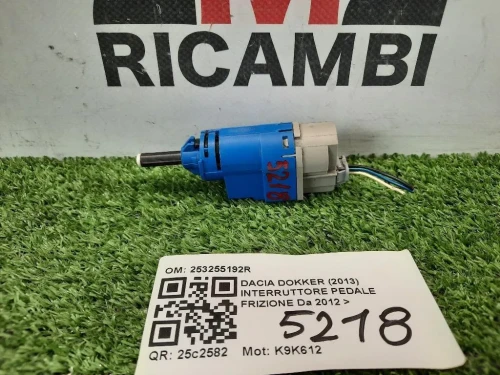 Interruttore Pedale Frizione 253255192R Dacia Dokker 2013