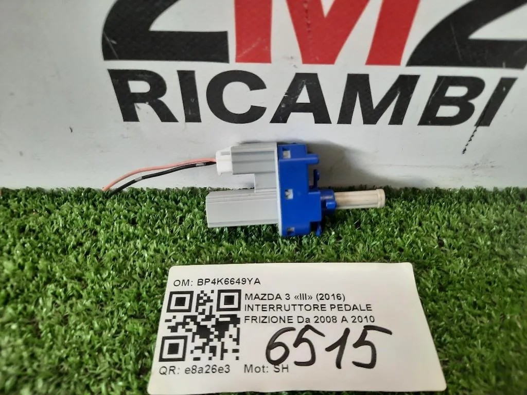 Interruttore Pedale Frizione BP4K6649YA Mazda 3 III 2016