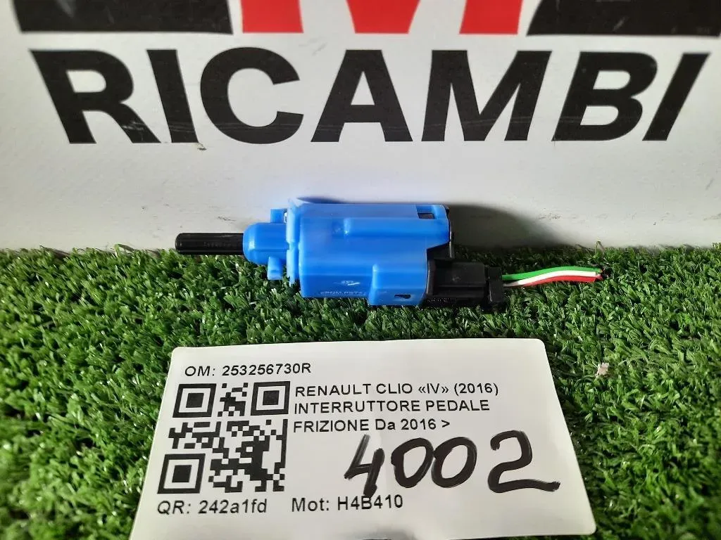 Interruttore Pedale Frizione 253256730R Renault CLIO IV 2016