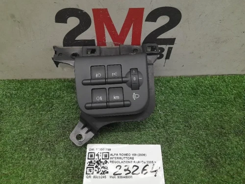 Interruttore Regolazione FARI 156061759 Alfa Romeo 159 2006
