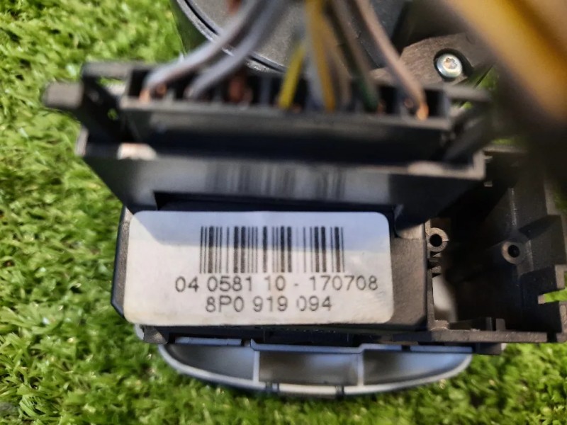 Interruttore Regolazione FARI 8P0919094A Audi A3 8P1 2008