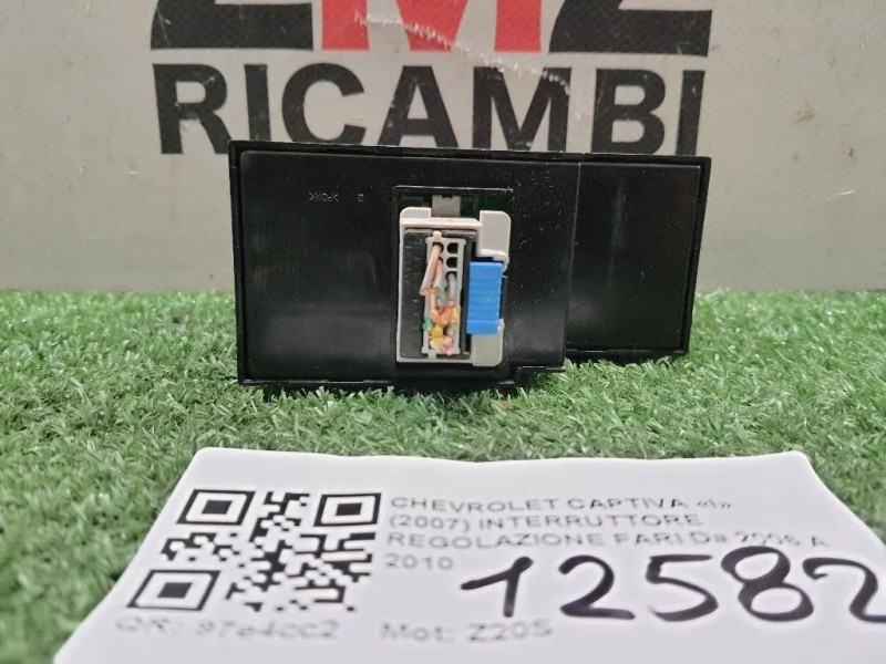 Interruttore Regolazione FARI  Chevrolet Captiva I 2007